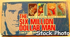 Six Million Dollar Man Game © 1975, Parker Brothers #138